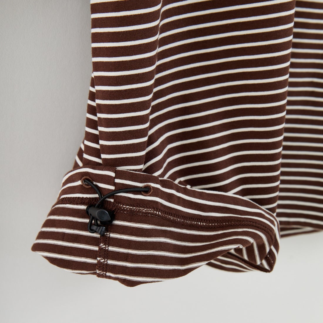 SLICK [スリック] マイクロボーダードローストリングTシャツ [5230102] 500 BRN/WH