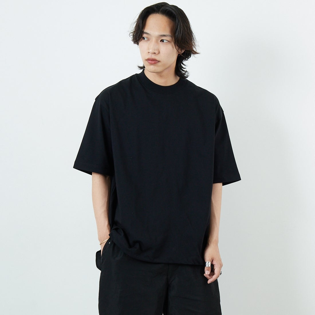 SLICK [スリック] ダブルヤーンドローストリングTシャツ [5230101