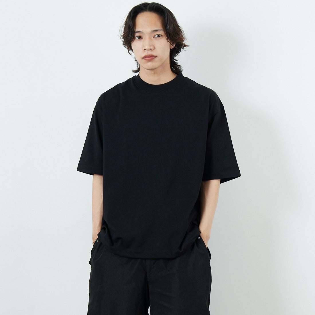 SLICK [スリック] ダブルヤーンドローストリングTシャツ [5230101
