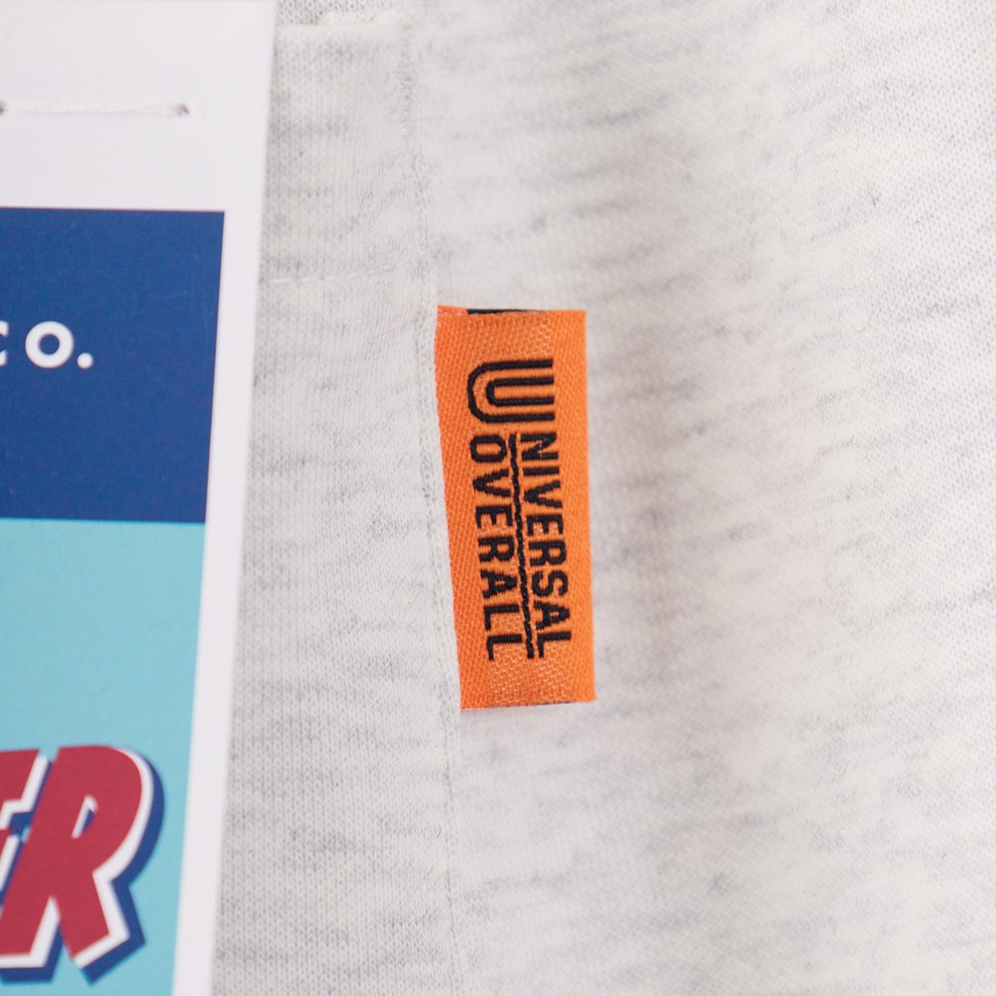 UNIVERSAL OVERALL [ユニバーサルオーバーオール] 別注 ポンチイージーショートパンツ [U2511661IN-JF] GRAY