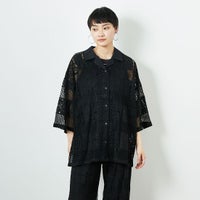 190 BLACK&&モデル身長：160cm 着用サイズ：F&&
