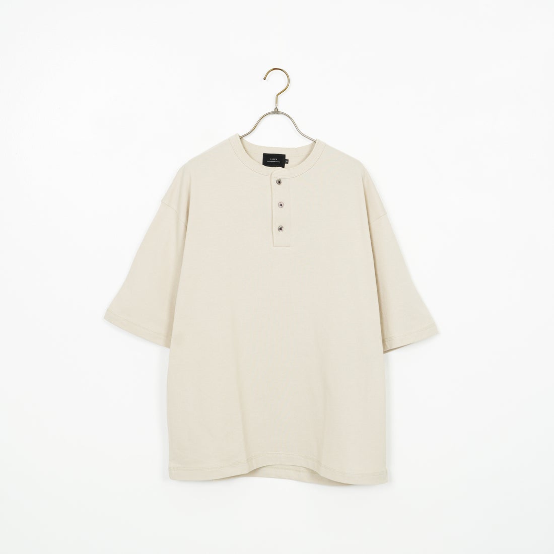 SLICK [スリック] 鹿の子ヘンリーネックTシャツ [5230109]｜ジーンズ