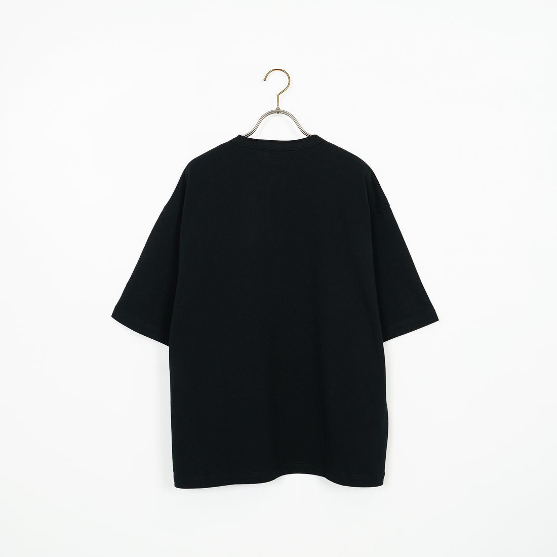 SLICK [スリック] 鹿の子ヘンリーネックTシャツ [5230109] 700 BLACK