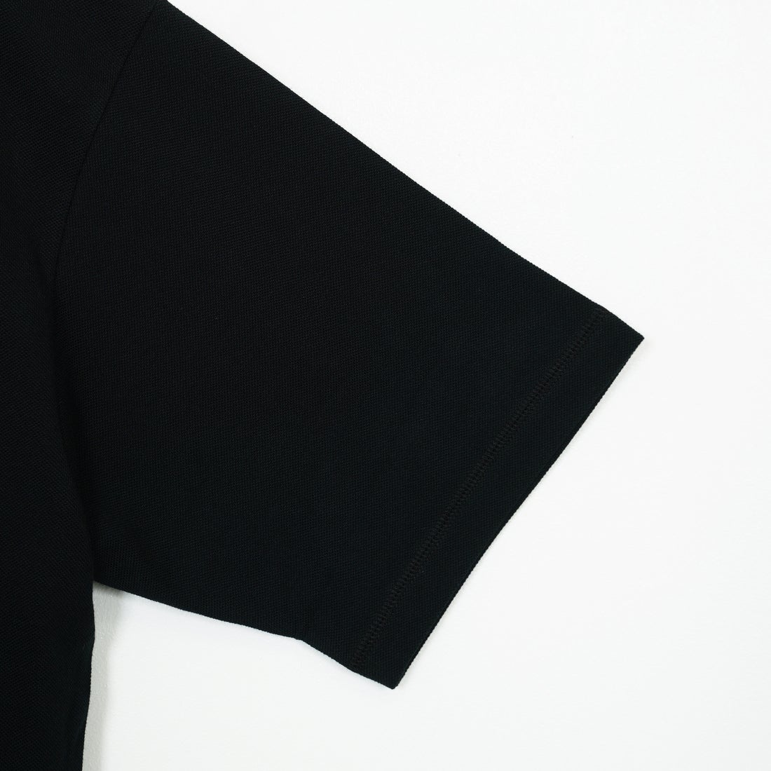 SLICK [スリック] 鹿の子ヘンリーネックTシャツ [5230109] 700 BLACK