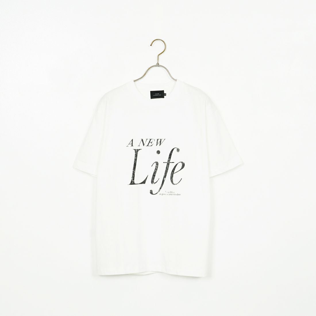 SLICK [スリック] レギュラーフィットプリントTシャツ [5230110] 900 WHITE