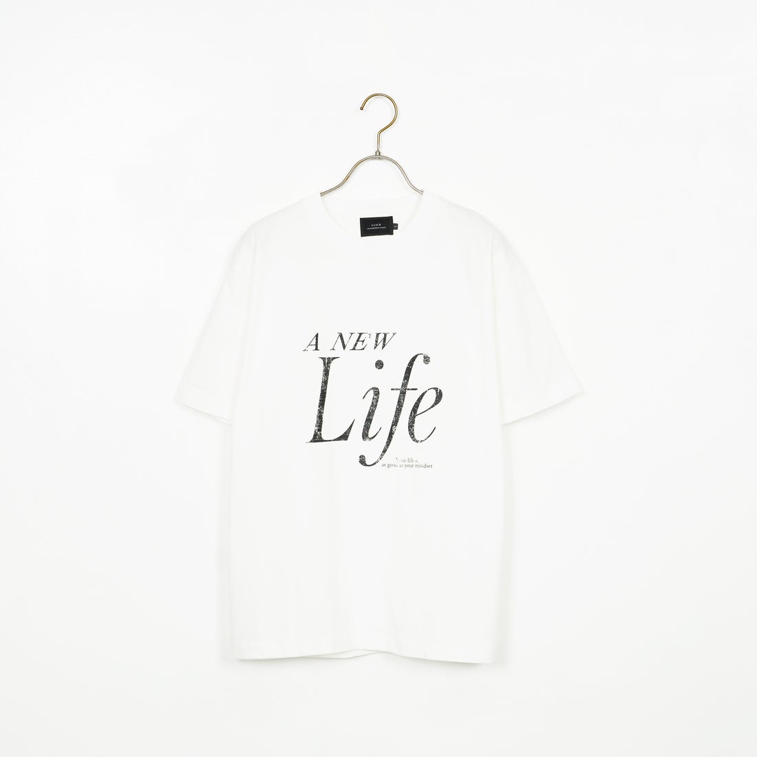 SLICK [スリック] レギュラーフィットプリントTシャツ [5230110] 900 WHITE