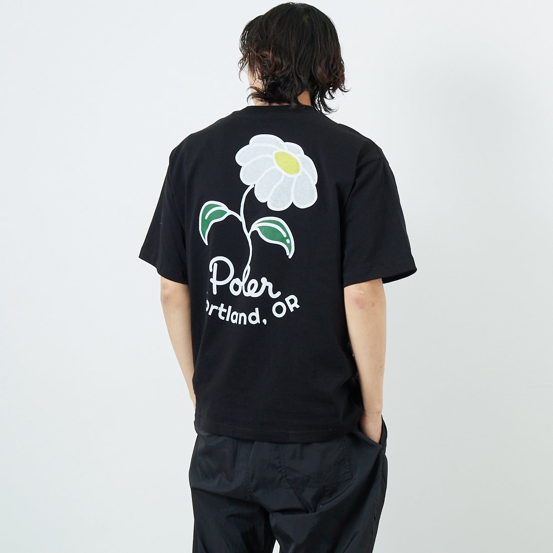POLeR [ポーラー] フラワープリントTシャツ [259MCV0032-JF]｜ジーンズ