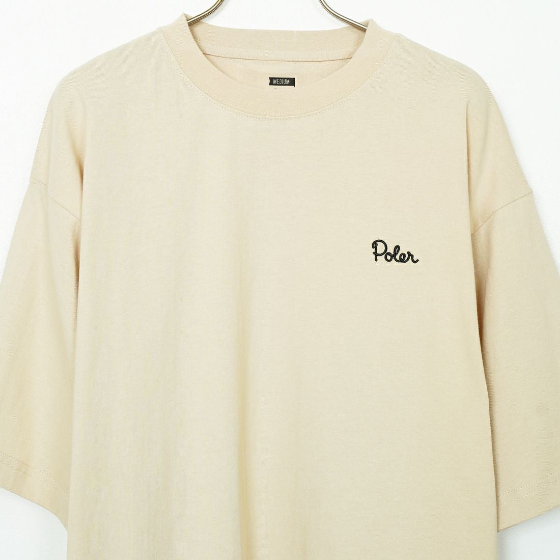 POLeR [ポーラー] フラワープリントTシャツ [259MCV0032-JF] S.BEIGE