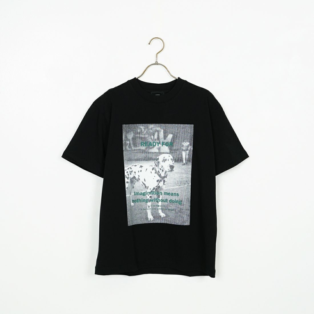 SLICK [スリック] レギュラーフィットプリントTシャツ [5230112] 700 BLACK