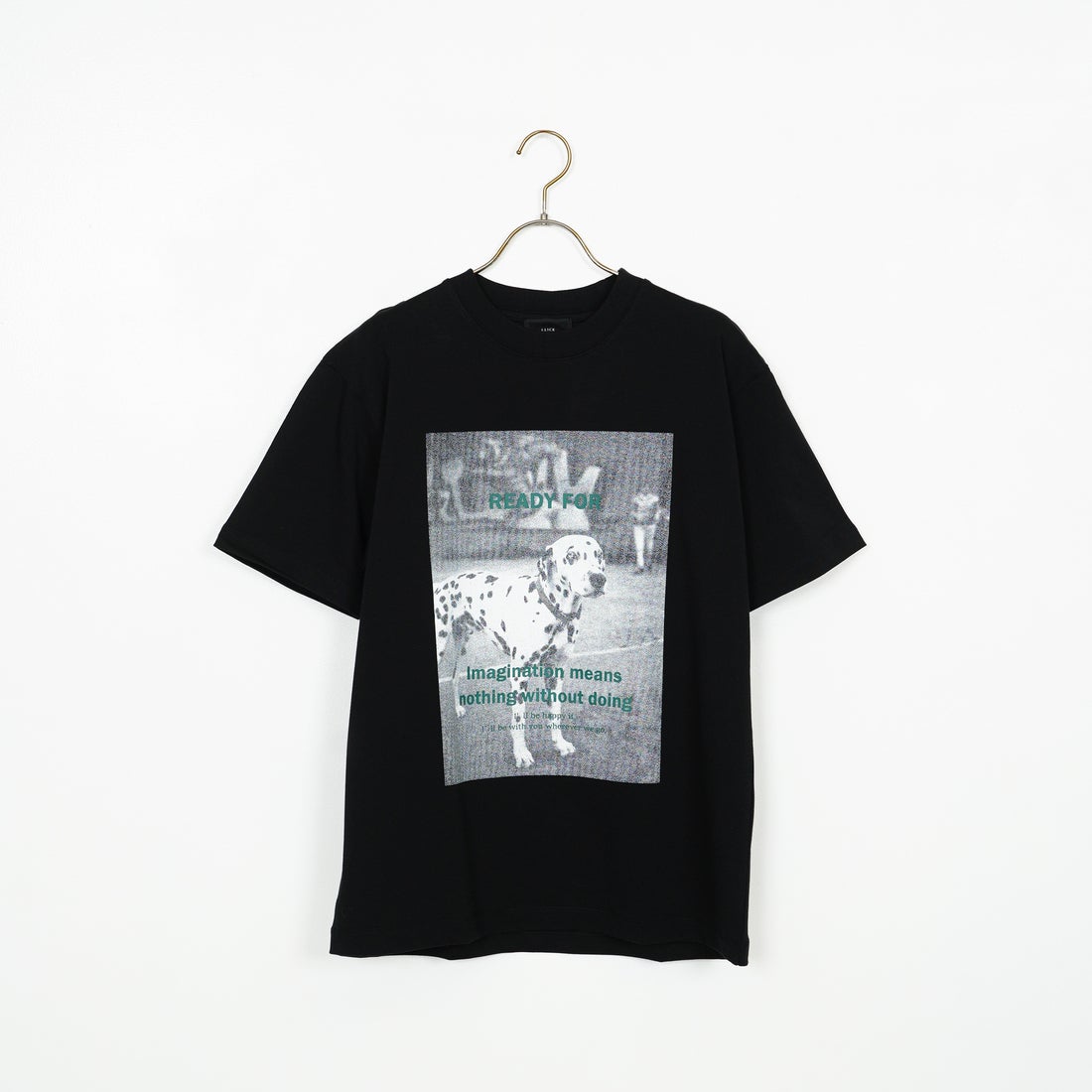 SLICK [スリック] レギュラーフィットプリントTシャツ [5230112] 700 BLACK