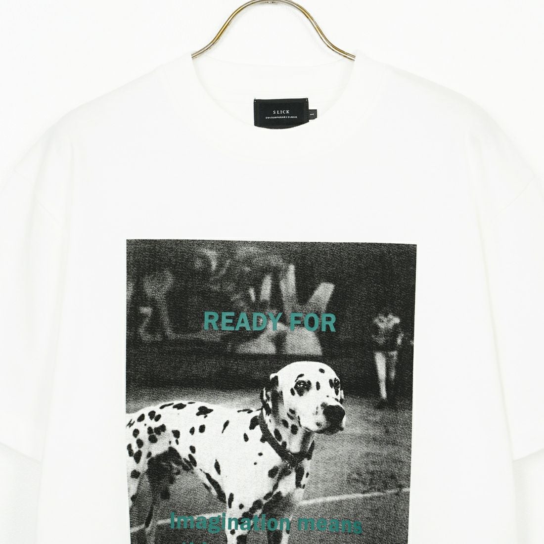 SLICK [スリック] レギュラーフィットプリントTシャツ [5230112] 900 WHITE