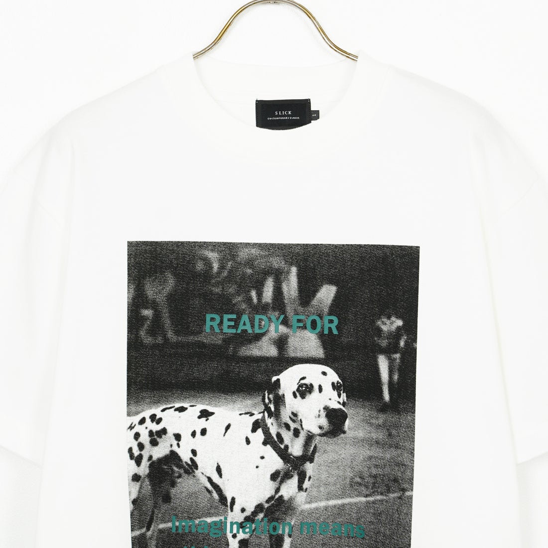 SLICK [スリック] レギュラーフィットプリントTシャツ [5230112] 900 WHITE