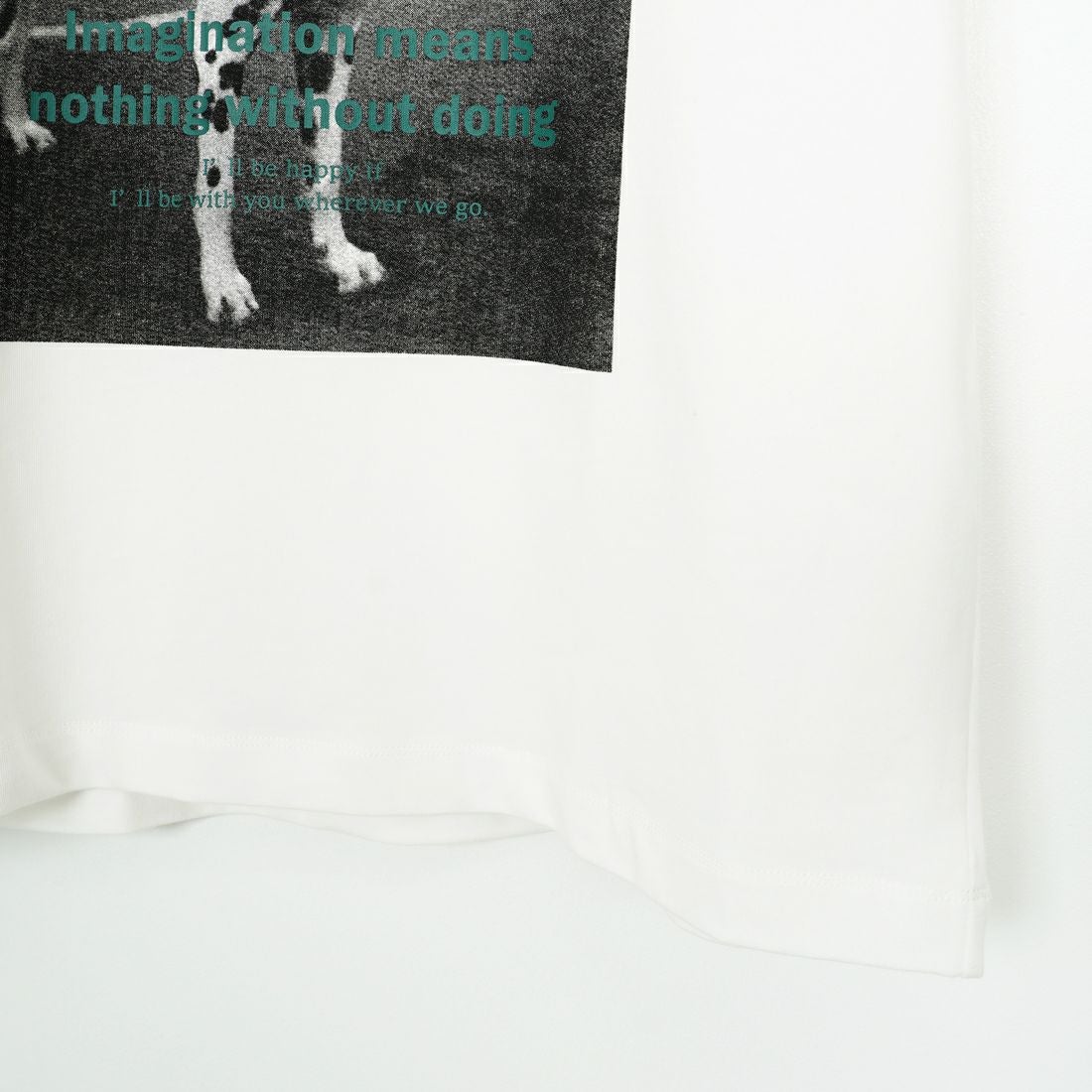 SLICK [スリック] レギュラーフィットプリントTシャツ [5230112] 900 WHITE