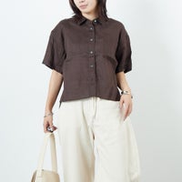 BROWN&&モデル身長：167cm 着用サイズ：F&&