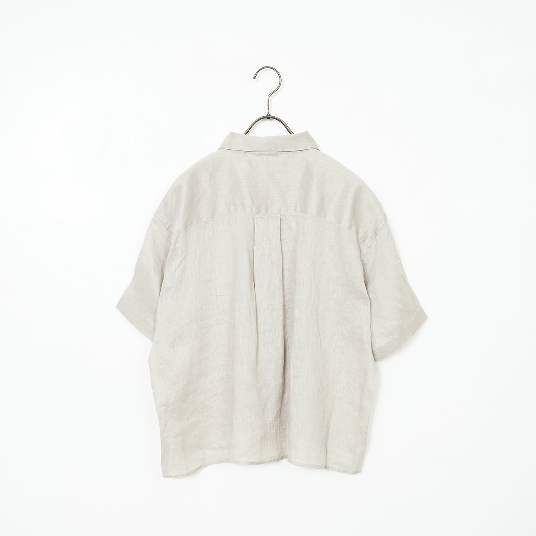 Jeans Factory Clothes [ジーンズファクトリークローズ] リネンショートスリーブシャツ [LFP501] BEIGE