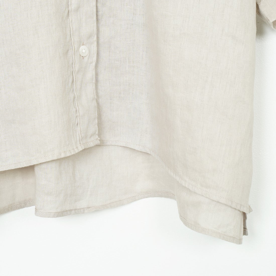 Jeans Factory Clothes [ジーンズファクトリークローズ] リネンショートスリーブシャツ [LFP501] BEIGE
