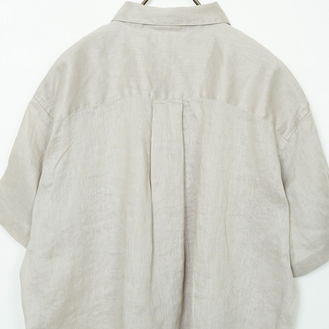Jeans Factory Clothes [ジーンズファクトリークローズ] リネンショートスリーブシャツ [LFP501] BEIGE