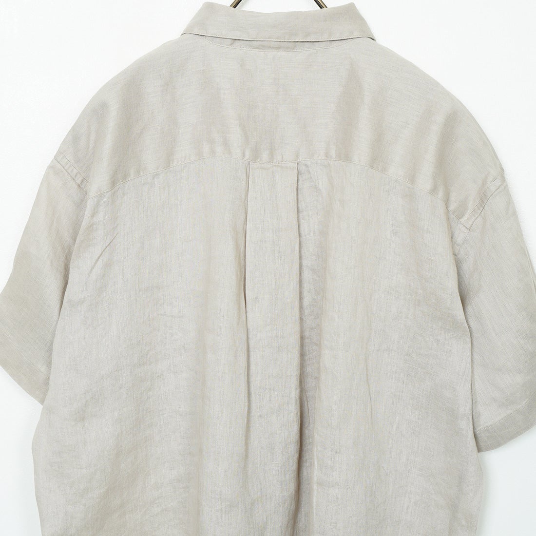 Jeans Factory Clothes [ジーンズファクトリークローズ] リネンショートスリーブシャツ [LFP501] BEIGE