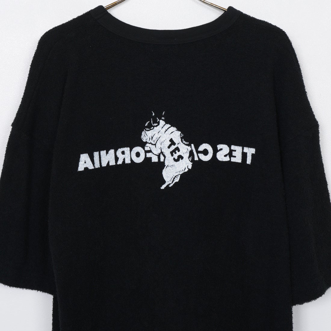 The Endless Summer [エンドレスサマー] TES コンフォータブルパイルビッグTシャツ [FH-25574302] 01 BLACK