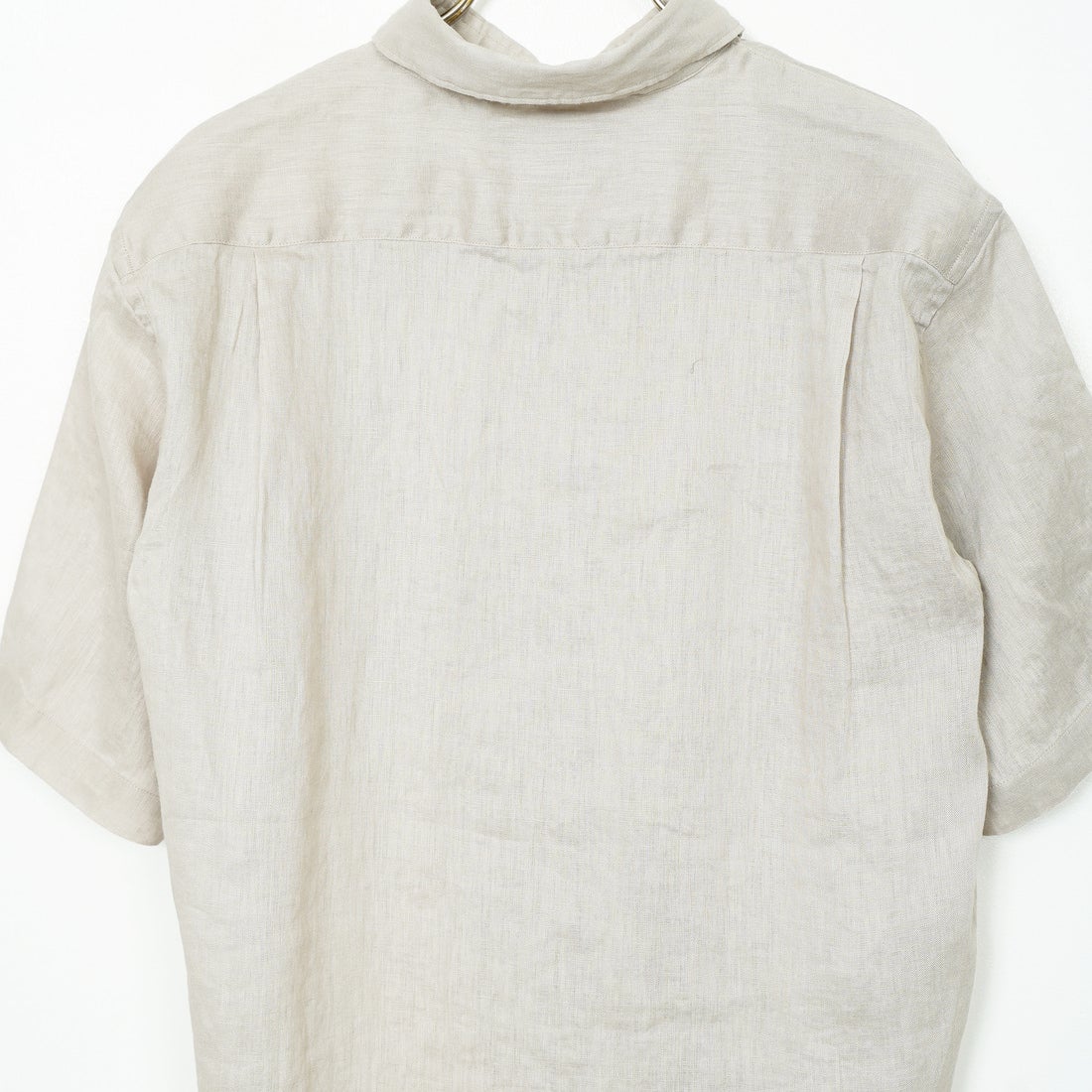33Degrees [サーティスリーディグリーズ] フレンチリネン ショートスリーブシャツ [BFP612] BEIGE