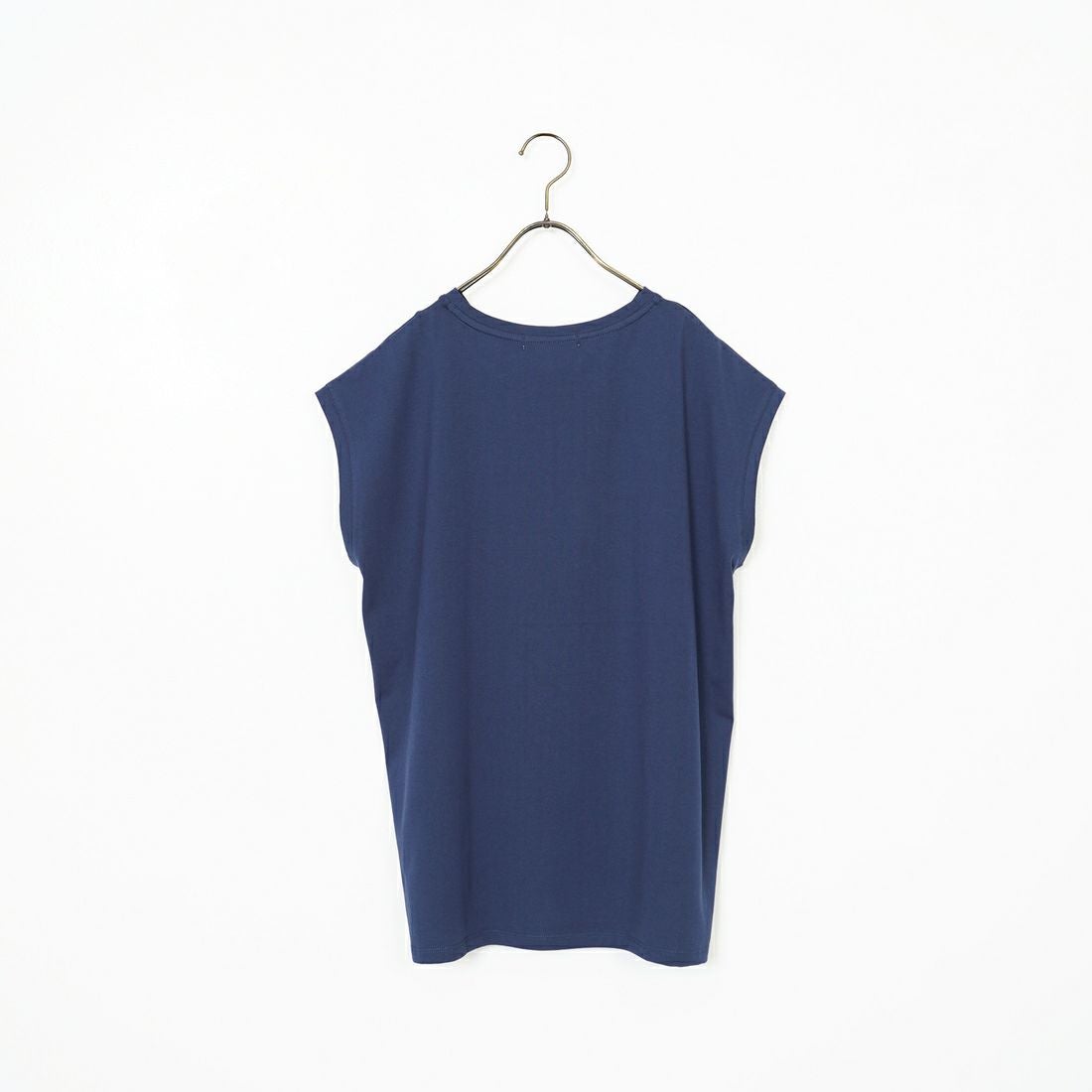 Maison de L'allure [メゾン ドゥ ラリュール] ラメアップリケノースリーブTシャツ [M25112026] 16 NAVY