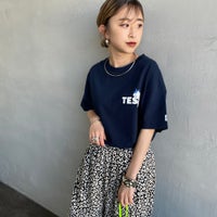 60 NAVY&&モデル身長：150cm 着用サイズ：S&&