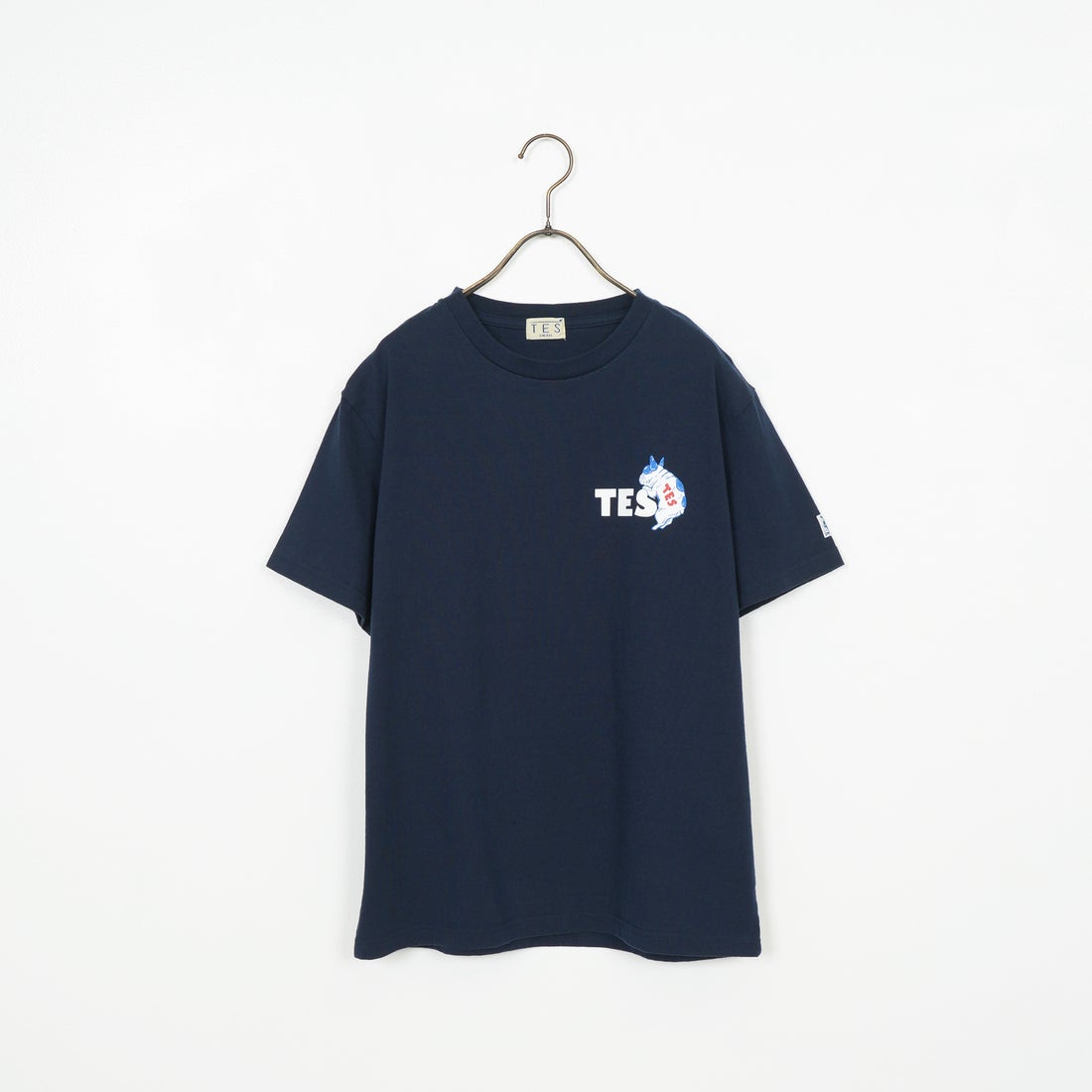The Endless Summer [エンドレスサマー] 別注 BUHI ワンポイントロゴプリントTシャツ [FH-25574505-JF] 60 NAVY
