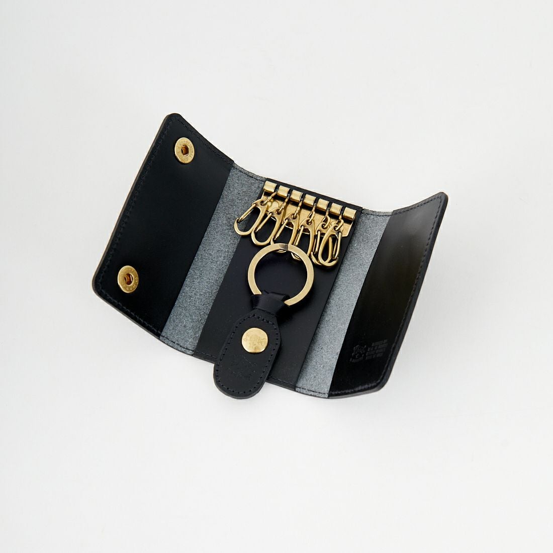 IL BISONTE [イルビゾンテ] レザーキーケース [54152309290] 35 ﾌﾞﾗｯｸ