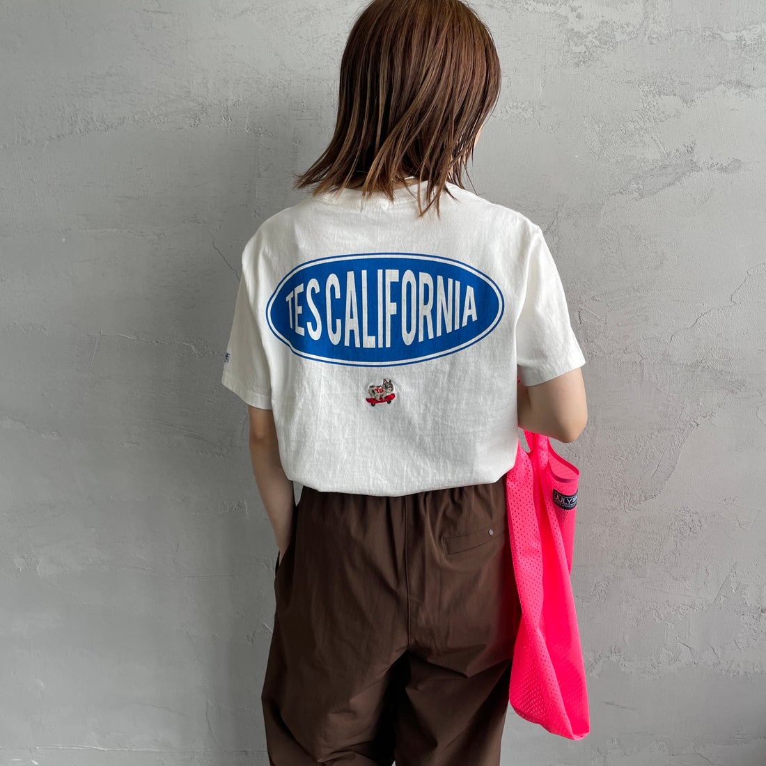 07 WHITE&&モデル身長：158cm 着用サイズ：S&&