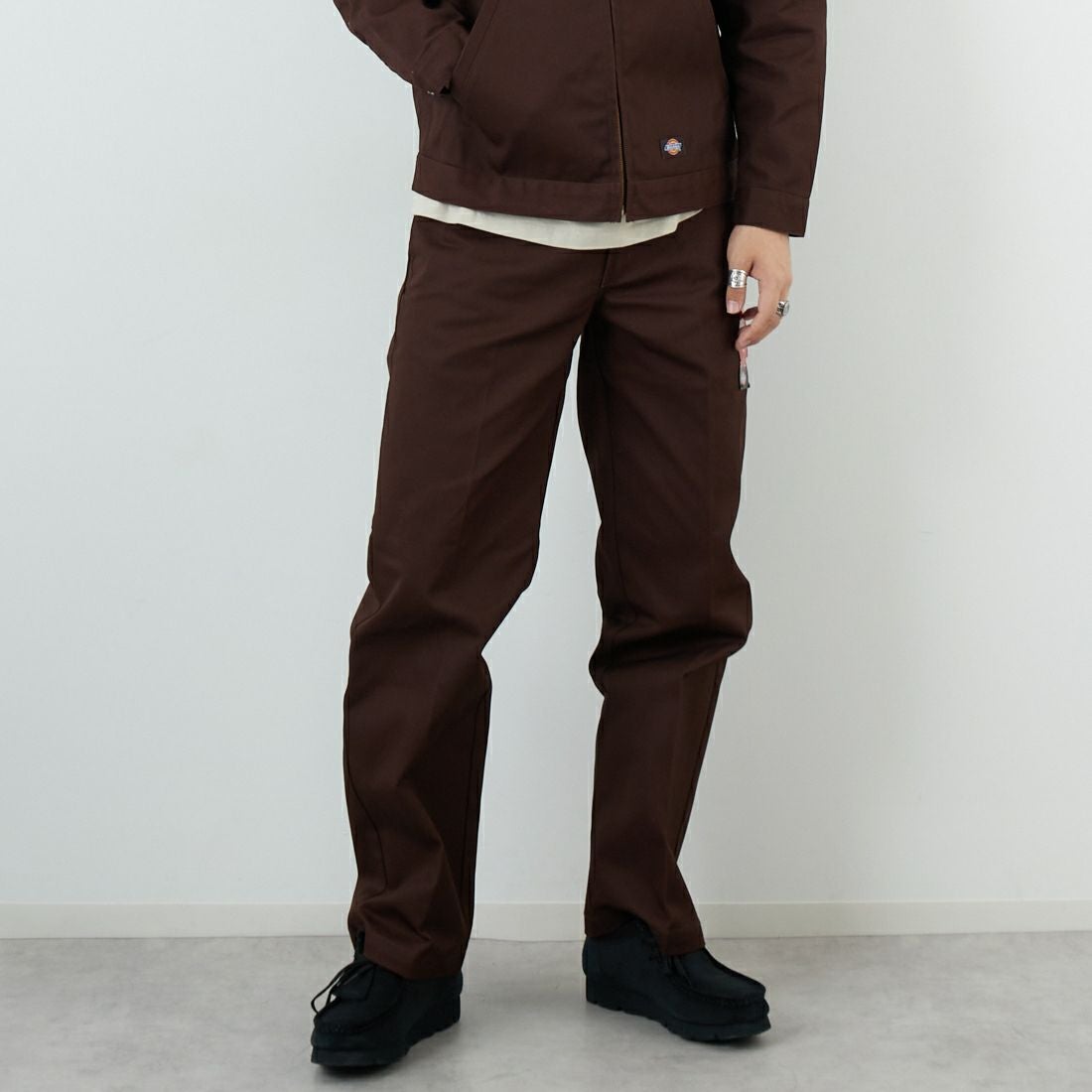 Dickies [ディッキーズ] Extended By GORO NAKATSUGAWA (MIN-NANO) 874 オリジナルワークパンツ [81184000] 71 Dﾌﾞﾗｳﾝ &&モデル身長：179cm 着用サイズ：32&&