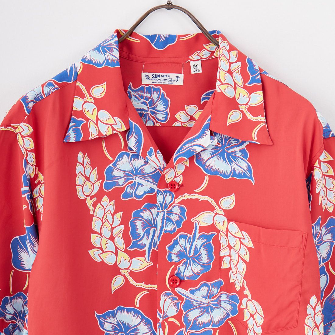 SUN SURF [サンサーフ] レーヨンハワイアンシャツ [SS39425] 165 RED