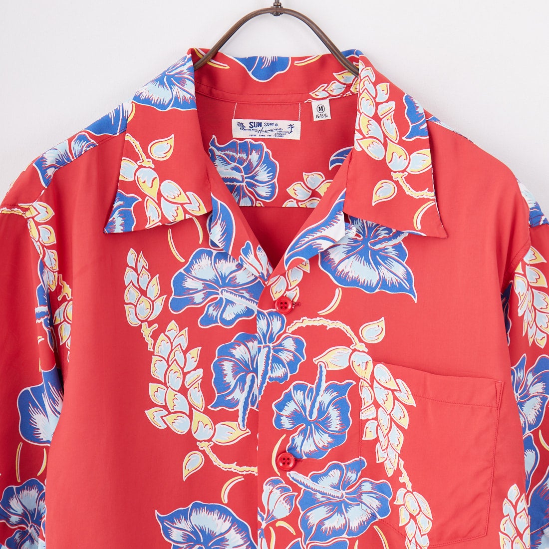 SUN SURF [サンサーフ] レーヨンハワイアンシャツ [SS39425] 165 RED
