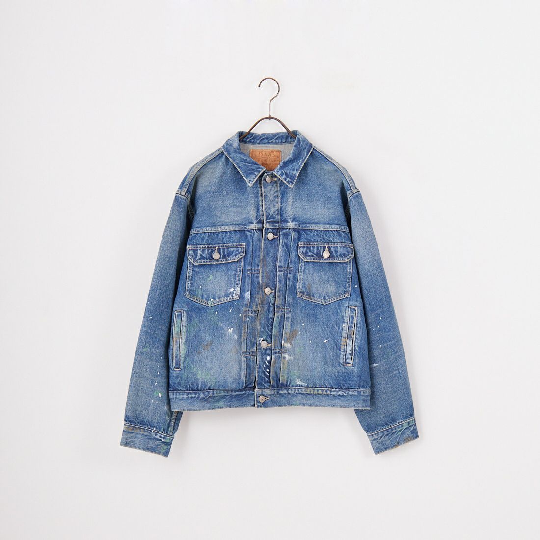 GOLD [ゴールド] 14oz ヴィンテージウォッシュデニムジャケット [GL15674H]