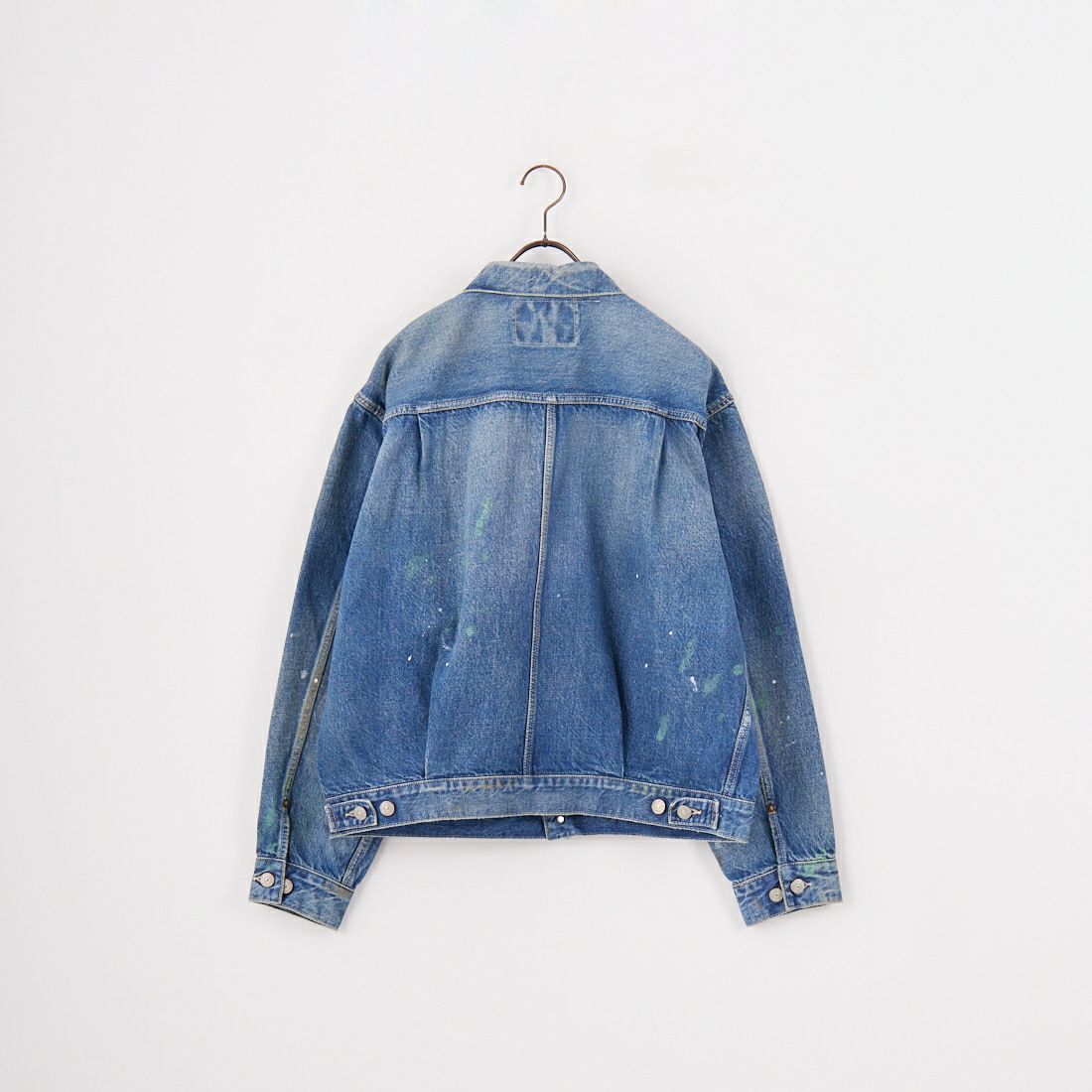GOLD [ゴールド] 14oz ヴィンテージウォッシュデニムジャケット [GL15674H] 128 NAVY