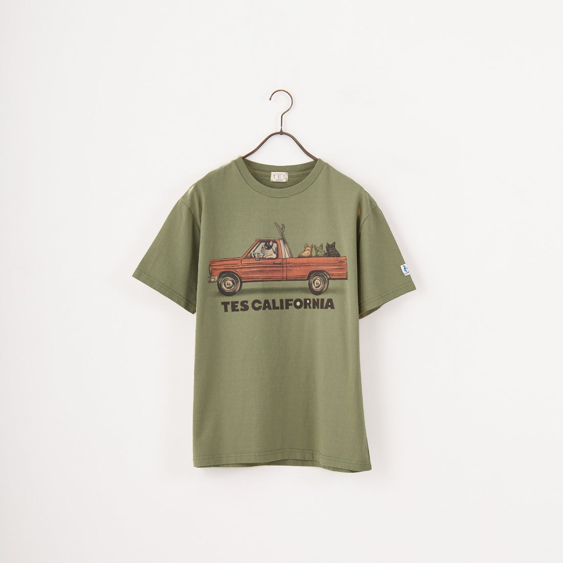 The Endless Summer [エンドレスサマー] 4BUHIサーフトラック ショートスリーブTシャツ [FH-25574324] 57 GREEN G