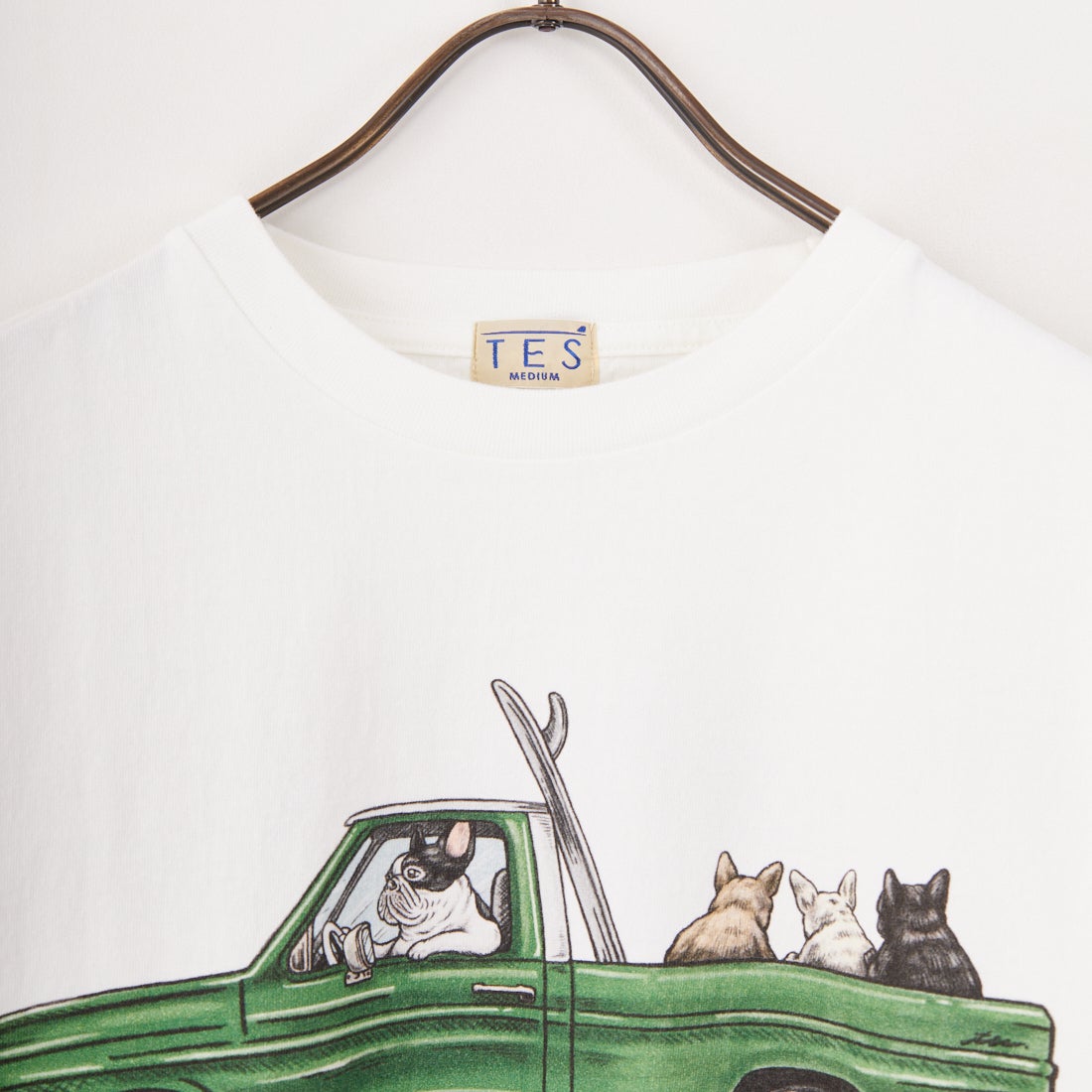 The Endless Summer [エンドレスサマー] 4BUHIサーフトラック ショートスリーブTシャツ [FH-25574324] 07 WHITE
