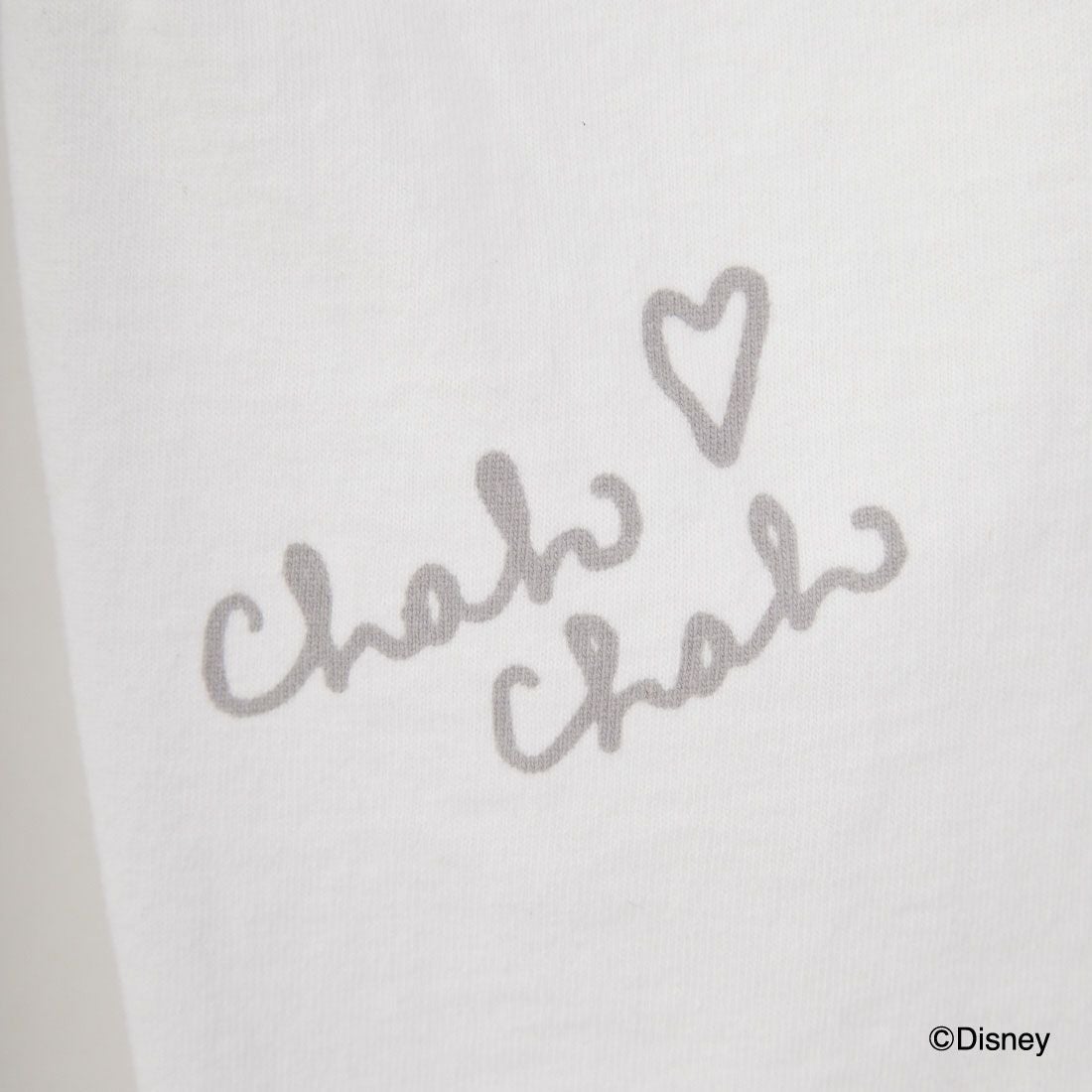 ChahChah [チャーチャー] Disney / ヴィンテージTシャツ [CC-25SS-DCC01] WHITE