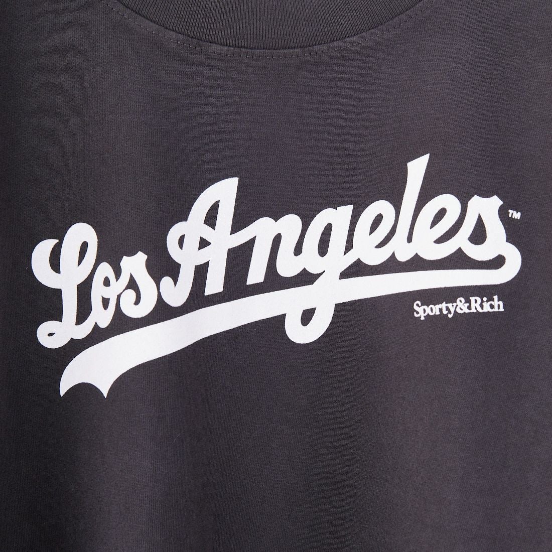 Sporty&Rich [スポーティアンドリッチ] ロサンゼルス・ドジャース ショートスリーブTシャツ [TO043627667] F.BLACK