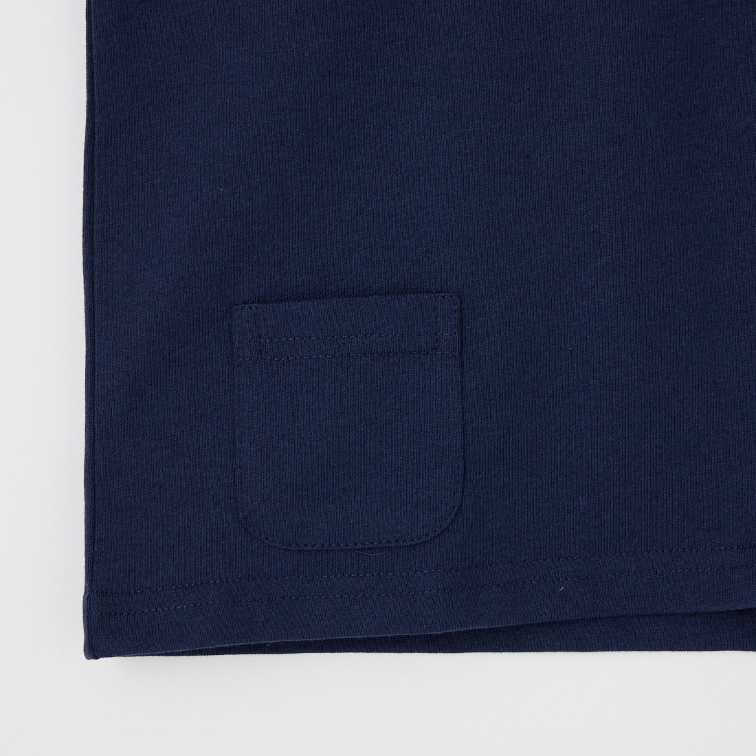 NANGA [ナンガ] エコハイブリッド ミニボックスロゴキッズTシャツ [N2504-6M533A] D.NVY