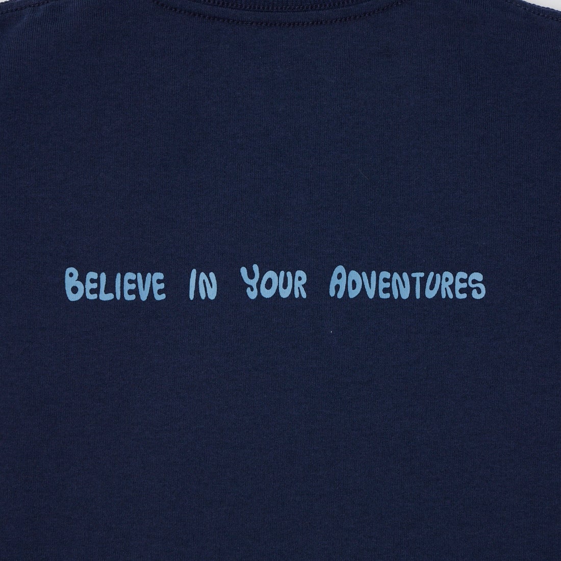 NANGA [ナンガ] エコハイブリッド ミニボックスロゴキッズTシャツ [N2504-6M533A] D.NVY