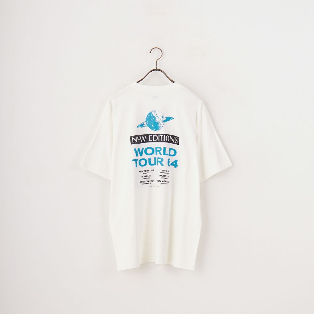 Name. [ネーム] ルーズフィットTシャツ [NMCU-039] WHITE