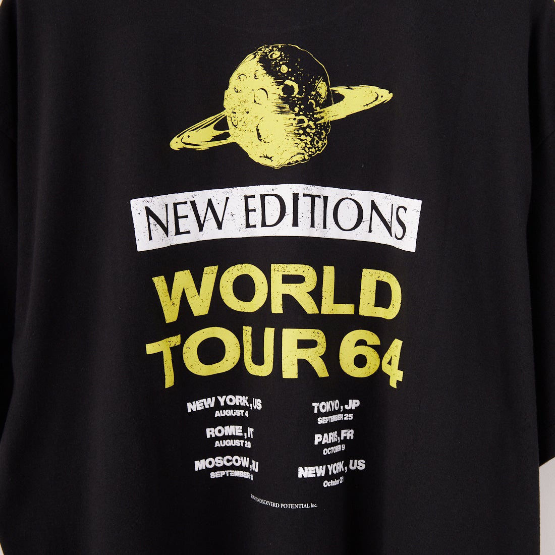 Name. [ネーム] ルーズフィットTシャツ [NMCU-039] BLACK