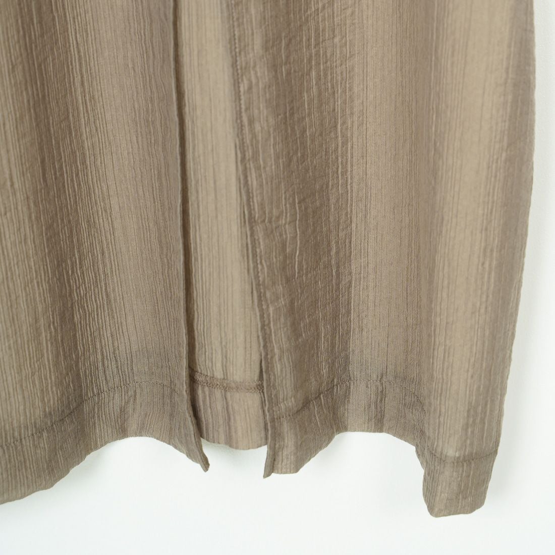 CLOCHE [クロシェ] 楊柳シアーロングジレ [51285724] ﾓｶ