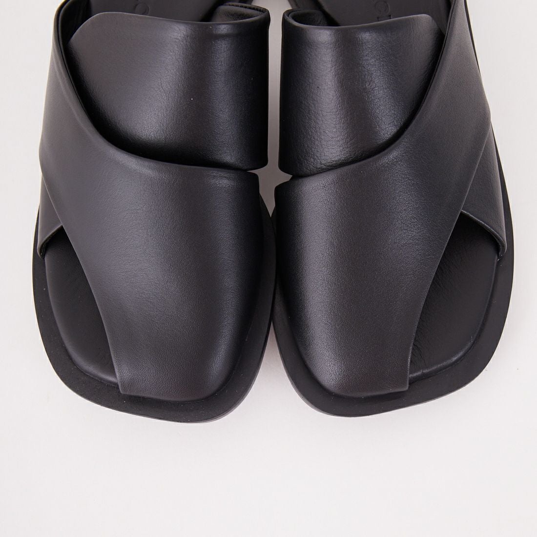 ALL BLACK [オールブラック] レザーカバーサンダル [99-ALL-500-2233] BLACK