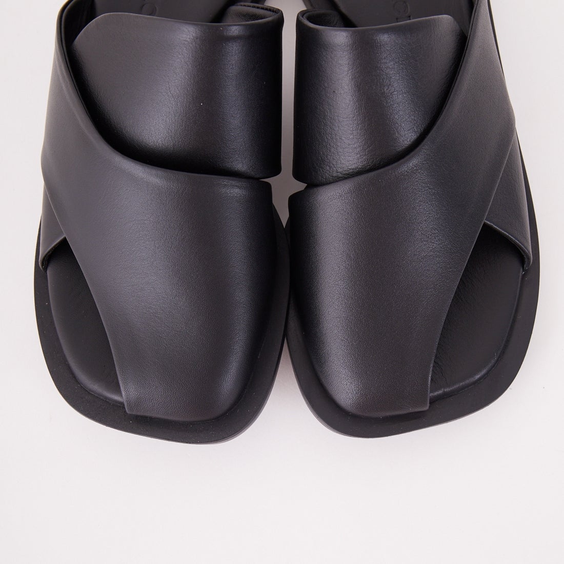 ALL BLACK [オールブラック] レザーカバーサンダル [99-ALL-500-2233] BLACK