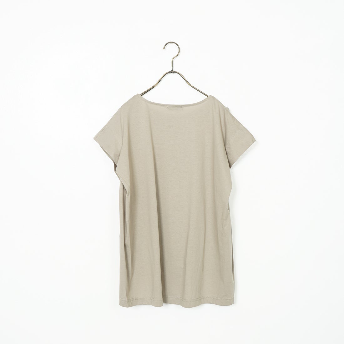 Jf Ready Made [ジェイエフレディメイド] ウエストギャザーシルケットTシャツ [3101104] 714 ｸﾞﾚｰﾍﾞ