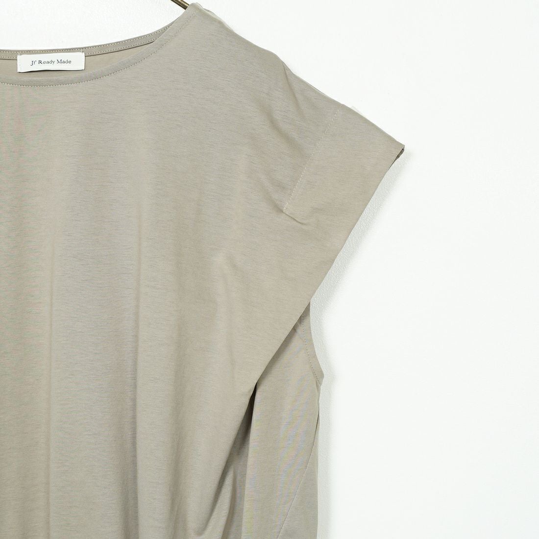 Jf Ready Made [ジェイエフレディメイド] ウエストギャザーシルケットTシャツ [3101104] 714 ｸﾞﾚｰﾍﾞ