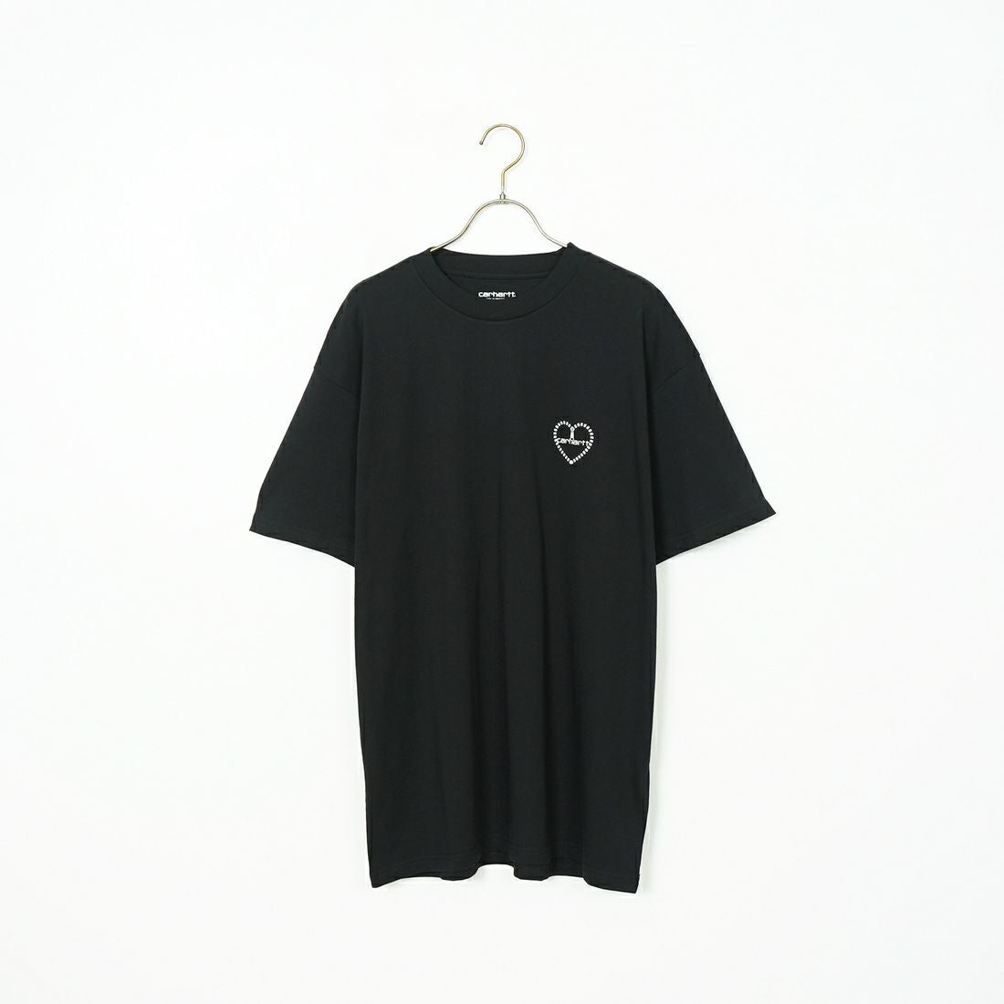 carhartt WIP [カーハートダブリューアイピー] ショートスリーブフロシキTシャツ [I034655] BLACK/WHIT