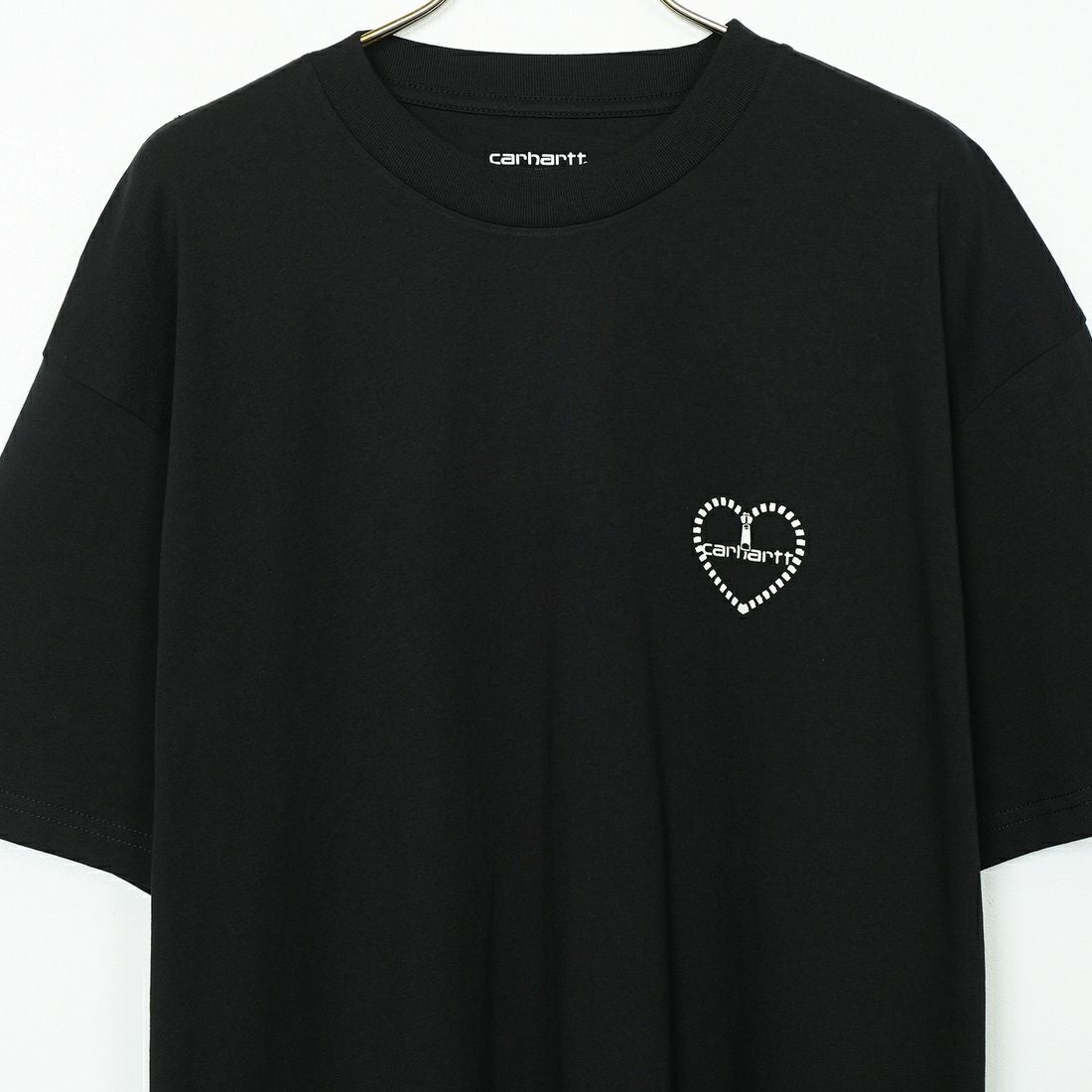 carhartt WIP [カーハートダブリューアイピー] ショートスリーブフロシキTシャツ [I034655] BLACK/WHIT