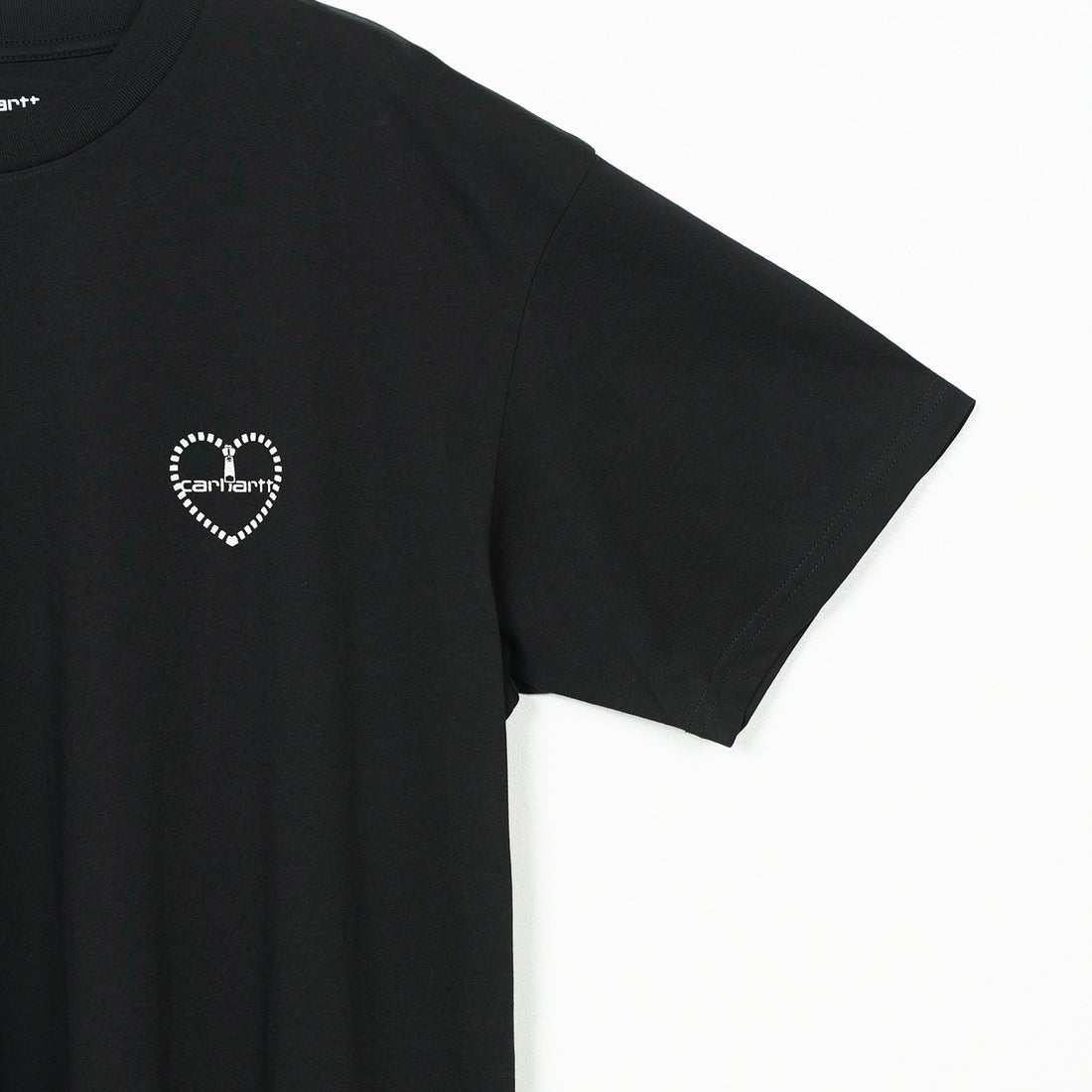 carhartt WIP [カーハートダブリューアイピー] ショートスリーブフロシキTシャツ [I034655] BLACK/WHIT